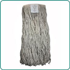 Janitorial Supplies Mop Wet Cotton - Commercial Mop Head Fold Over 20 oz